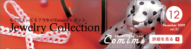 2009年12月 Vol.21 - もう決まってる？今年のXmasプレゼント。 - Jewelry Collection